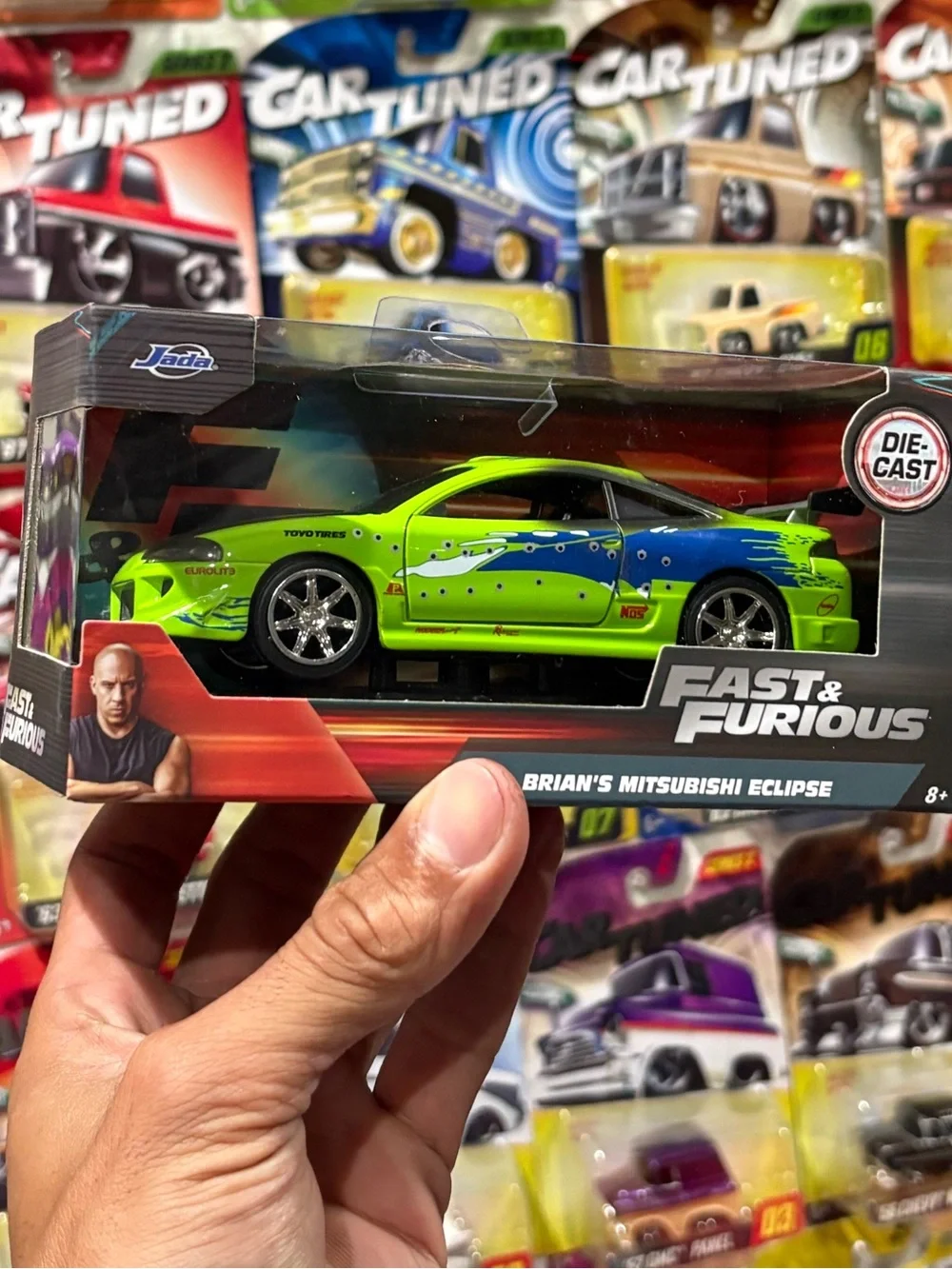 Jada toys fast and furious Brian’s Mitsubishi eclipse 1:32 scale diecast car